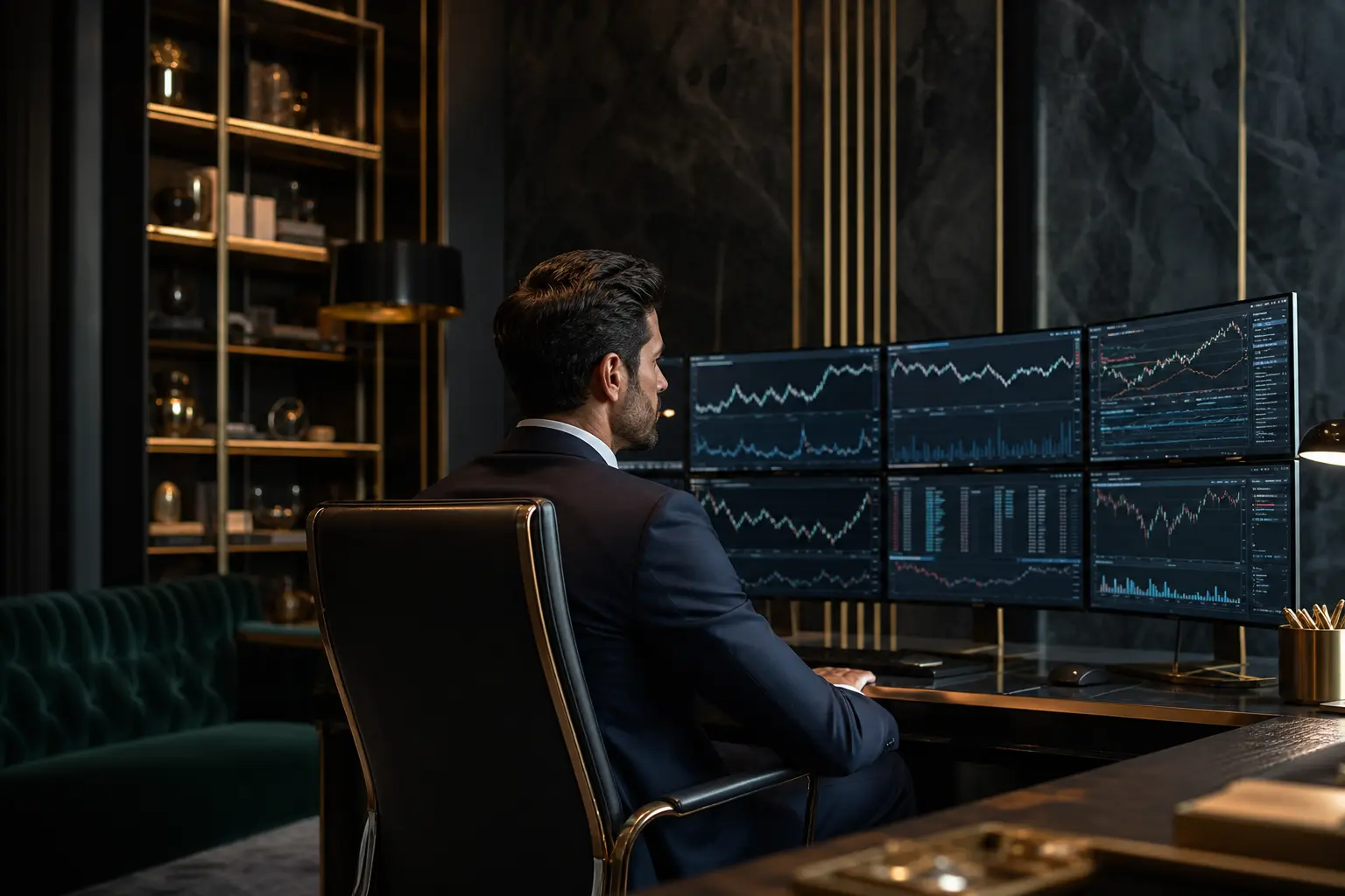 Professional consultant working